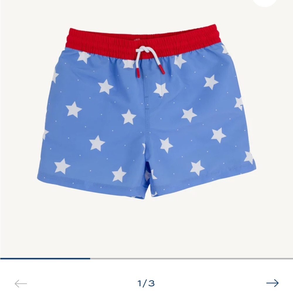 The Beaufort Bonnet Company Blue Star Print Kids Shorts